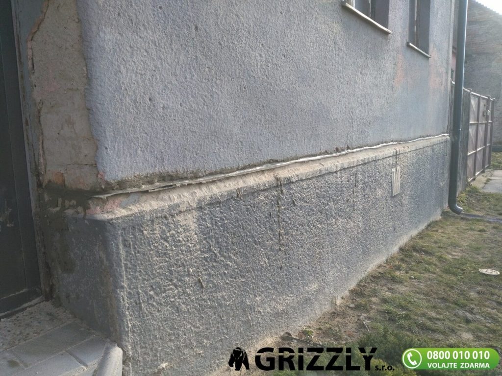 podrezanie muriva rodinný dom Bratislava, Roľnička